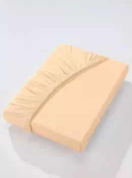 Простыня Biberna, (1 шт.) Б: 180-200 см, бежевый