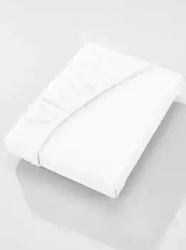 Простыня Biberna, (1 шт.) Б: 180-200 см, белый