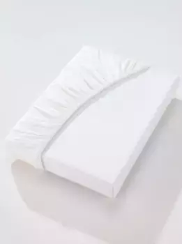 Простыня Biberna, (1 шт.) Б: 90-100 см, белый