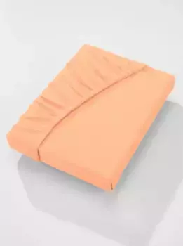 Простыня Biberna, (1 шт.) Б: 90-100 см, цвет melba