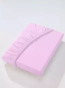 Простыня Biberna, (1 шт.) Б: 90-100 см, цвет flieder