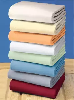 Простыня Biberna, (1 шт.) Б: 90-100 см, цвет brombeer