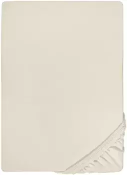 Простыня Biberna "Conny", высококачественный трикотажный эластан, подходящий для кроватей с водяными пружинами и пружинными матрасами 180-200х200-220 см, 1 шт., светло-серый