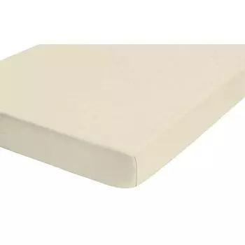 Простыня Biberna из джерси и эластана с пружинным матрасом 180x200 см - 200x220 см шампанское