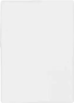 Простыня Biberna "Лиан", согревающая тонкая фланель 220х270 см, 1 шт., белый