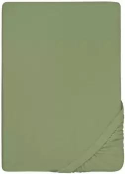 Простыня Biberna на подкладке "Пепе", мягкая махровая ткань стрейч 180-200х200 см, 1 шт., цвет fichte