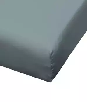 Простыня BIERBAUM "Бобр", зимой уютно и тепло, 100% хлопок, проста в уходе, для матрасов высотой до 20 см 100х200 см, 1 шт., цвет jeans/blau/bleu