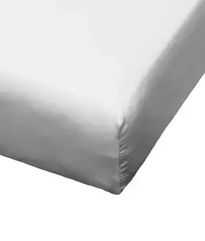 Простыня BIERBAUM "Бобр", зимой уютно и тепло, 100% хлопок, проста в уходе, для матрасов высотой до 20 см 150х200 см, 1 шт., белый/белый