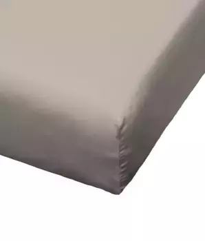Простыня BIERBAUM "Бобр", зимой уютно и тепло, 100% хлопок, проста в уходе, для матрасов высотой до 20 см 180х200 см, 1 шт., серо-коричневый/коричневый/бежевый