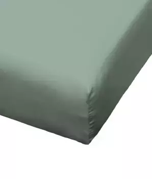 Простыня BIERBAUM "Бобр", зимой уютно и тепло, 100% хлопок, проста в уходе, для матрасов высотой до 20 см 100х200 см, 1 шт., цвет grn/petrol/apfel/lind