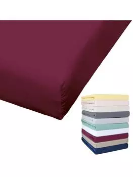 Простыня Bierbaum, бордо