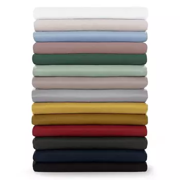 Простыня Blumtal Basic - простая в уходе простыня из мягкой, с начесом ткани микрофибры, без резинки., светло-серый