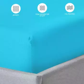 Простыня Buymax, бирюзовый