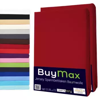 Простыня Buymax, бордовый