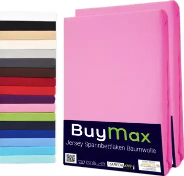 Простыня Buymax, розовый