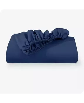 Простыня California King толщиной 22 дюйма с очень глубокими карманами и на подгонке Bare Home, синий