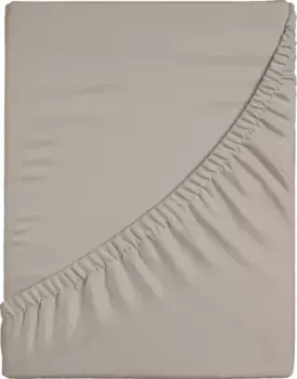 Простыня CASATEX "Джерси-Эластан" с эластаном 140-160х200-220 см, 1 шт., цвет espresso