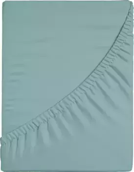 Простыня CASATEX "Джерси-Эластан" с эластаном 140-160х200-220 см, 1 шт., цвет lagune