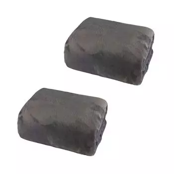 Простыня Cashmere Touch, 2 шт., 100х200см, антрацитовый Mojawo