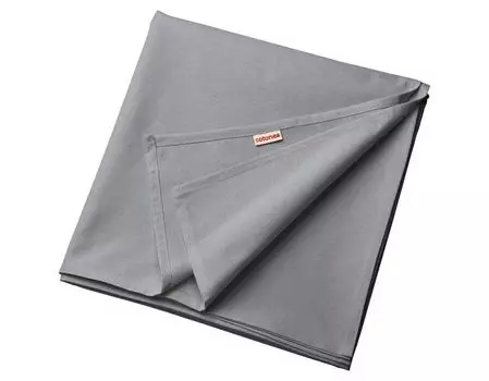 Простыня Cotonea органическая благородно-линон цвет платина-I943 размер 264х254 см