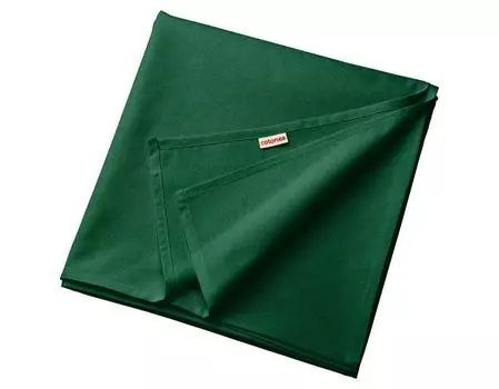 Простыня Cotonea органическая благородный линон цвет изумруд-I194 размер 264х254 см