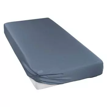 Простыня Curt Bauer сатин Mako, цвет 3527 деним 100/200