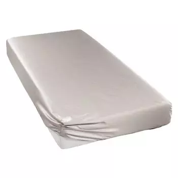 Простыня Curt Bauer сатин Mako, цвет 3622 лен 140/200