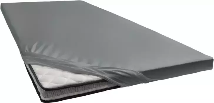 Простыня Damai Renforce для топпера 140х200 см, 1 шт., серый