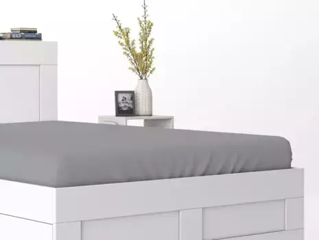 Простыня Deco4Home, серый