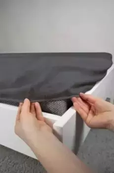 Простыня Deco4Home, серый