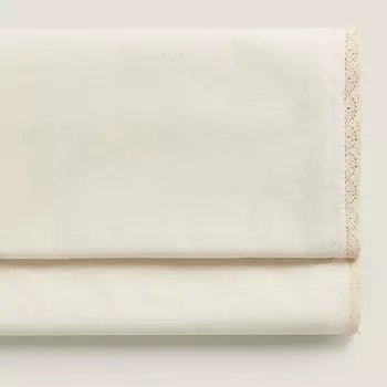 Простыня детская Zara Home Children’s Floral With Lace Trim