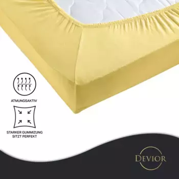Простыня Devior, желтый