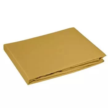 Простыня DINA горчично-желтая 220х210 Eurofirany