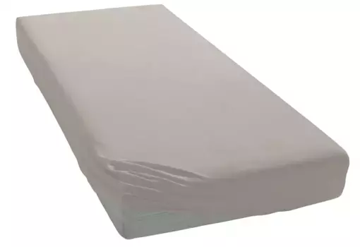 Простыня для моего дома "PHYSALIS", хлопок, матрасы высотой до 18 см, плоская простыня, натяжная простыня, простыня My home 200х200 см, 1 шт., серо-коричневый