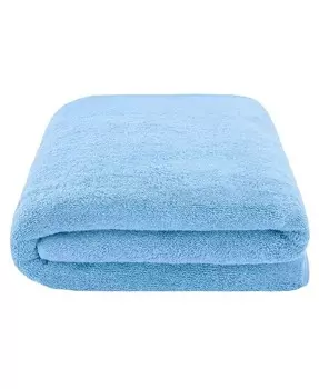 Простыня для ванной Edison Luxury из 100% турецкого хлопка, 40 x 80 дюймов American Soft Linen, синий