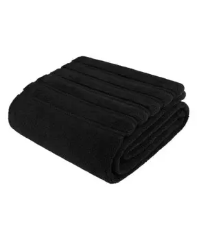 Простыня для ванной Edison Luxury из 100% турецкого хлопка, 35 x 70 дюймов American Soft Linen, черный