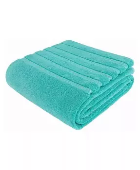 Простыня для ванной Edison Luxury из 100% турецкого хлопка, 35 x 70 дюймов American Soft Linen, синий