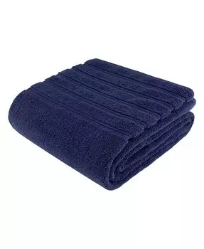 Простыня для ванной Edison Luxury из 100% турецкого хлопка, 35 x 70 дюймов American Soft Linen, синий