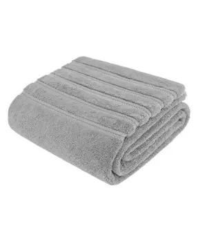 Простыня для ванной Edison Luxury из 100% турецкого хлопка, 35 x 70 дюймов American Soft Linen, серебро