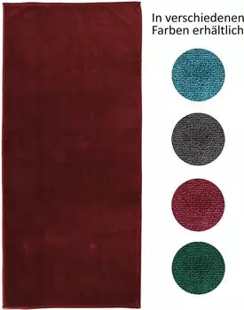 Простыня Dream Castle домашнее полотенце 150 х 250 см красное из 100% хлопка, без резинки Dero Textilien, красный