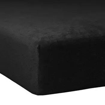Простыня Dream Sleep пушистый бобер 120х200 см - 130х200 см черный Traumschlaf