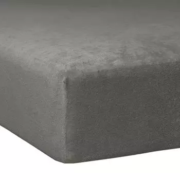 Простыня Dream Sleep пушистый бобер 140х200 см - шифер 160х200 см Traumschlaf