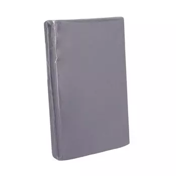 Простыня Dream Sleep с эластаном De-Luxe 120x200 - 130x220 см, титан Traumschlaf