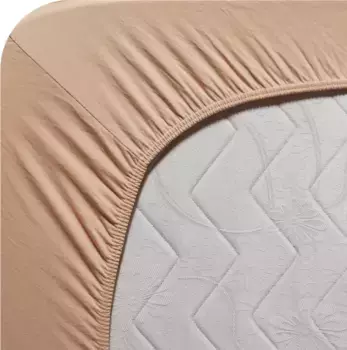 Простыня Eftelia Textile GmbH, бежевый