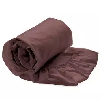 Простыня elementi на подгонке Heckett & Lane, коричневый