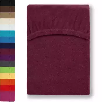 Простыня EllaTex, бордовый