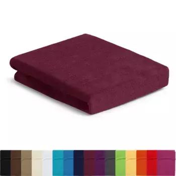 Простыня EllaTex, бордовый