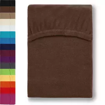 Простыня EllaTex, коричневый
