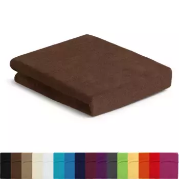 Простыня EllaTex, коричневый