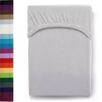 Простыня EllaTex, светло-серый